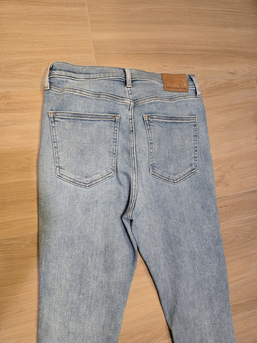 Denim Forum The Lola High Rise Skinny Jeans